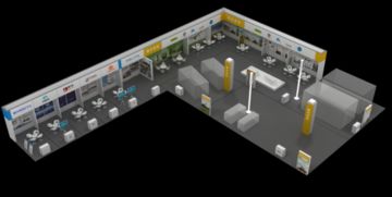 機(jī)器人展設(shè)計效果圖出爐，速來圍觀晶科微電子